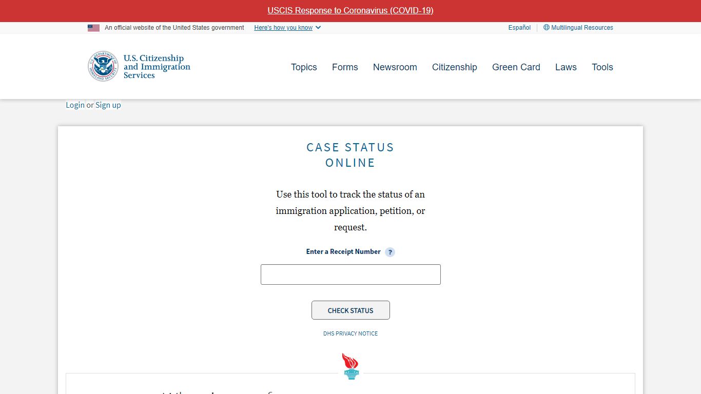 Case Was Sent To The Department of State - USCIS
